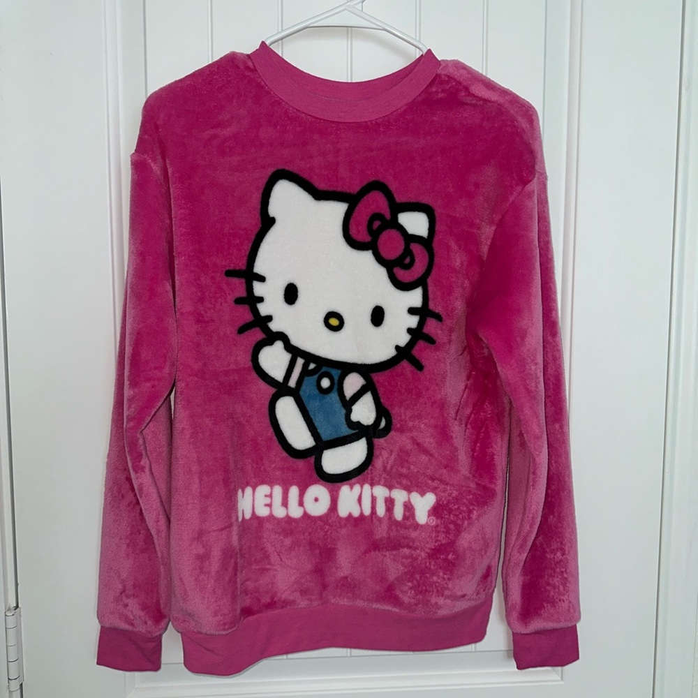 Sanrio Hello Kitty Pink Fleece Top